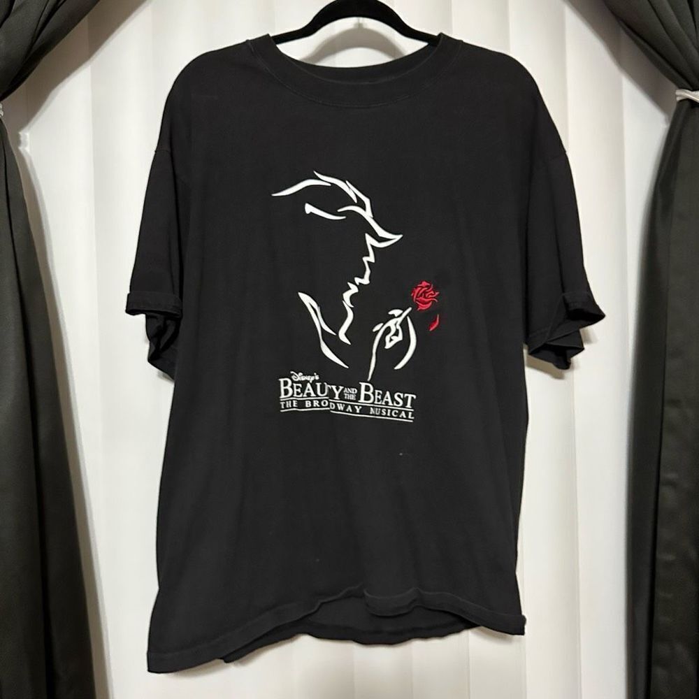 Disneys Beauty and the Beast broadway musical t-shirt